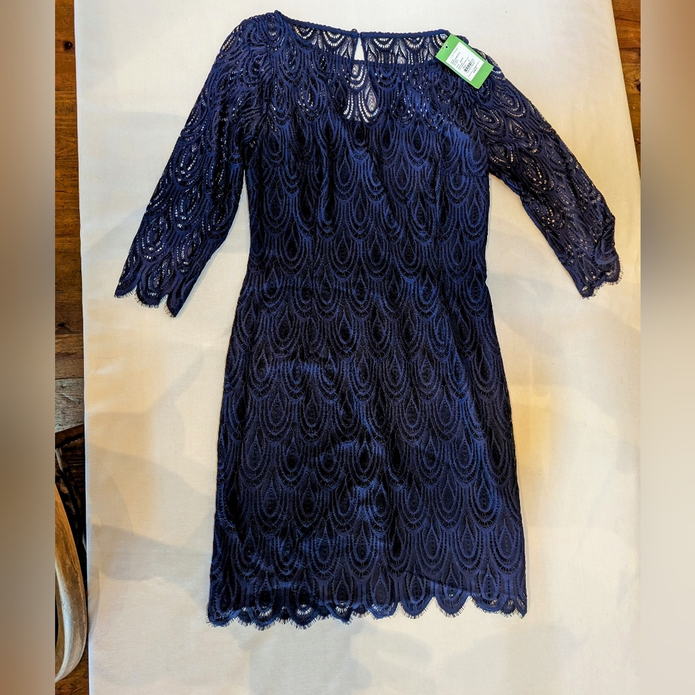Lilly Pulitzer NWT dress ladies women's medium lace